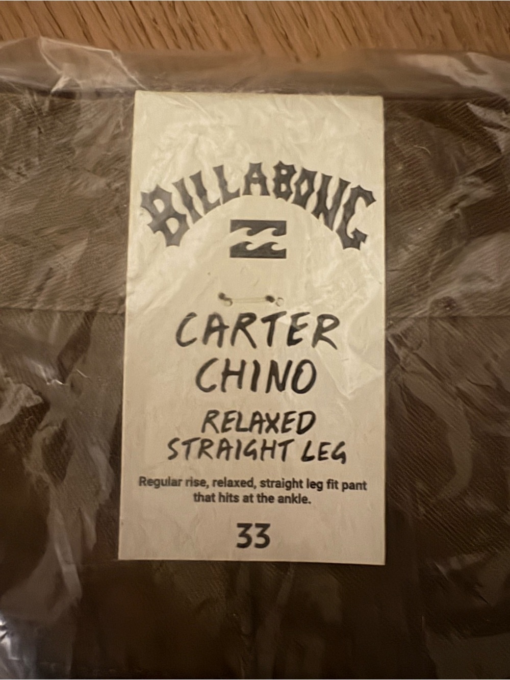 Billabong Carter Chino Pants - Brown